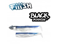 Ψαράκι σιλικόνης FIIISH  BLACK MINNOW COMBO #2