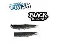 Ψαράκι σιλικόνης FIIISH  BLACK MINNOW COMBO #3