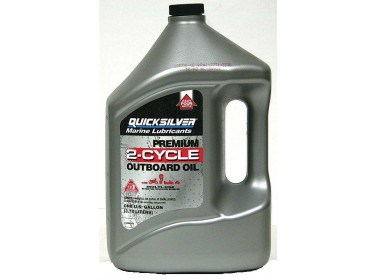 Λάδι δίχρονης μηχανής  QUICKSILVER PREMIUM 2Τ 4LITRE