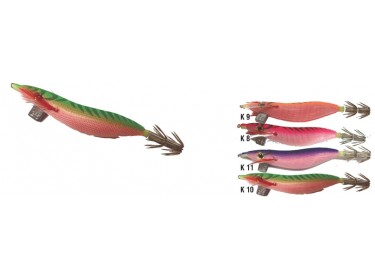 Καλαμαριέρα γαρίδα 7.5 cm με κόκκινη κοιλιά