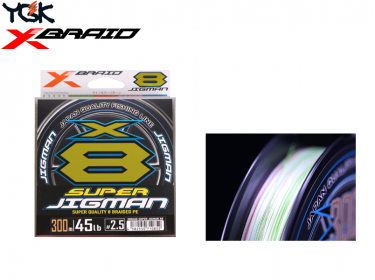 Νήμα YGK XBRAID SUPER JIGMAN 8X 300m