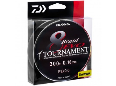 Νήμα Daiwa Tournament 8 Braid Evo Green 300m