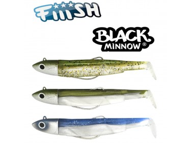 Σιλικόνες FIIISH  BLACK MINNOW MAXI COMBO #3