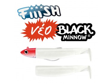 Ψαράκι σιλικόνης FIIISH  BLACK MINNOW COMBO #3