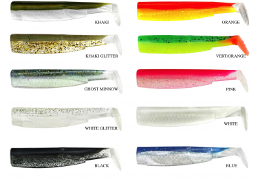 FIIISH BLACK MINNOW BODY #2 90mm