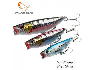 Savage Gear 3D MINNOW POP WALKER