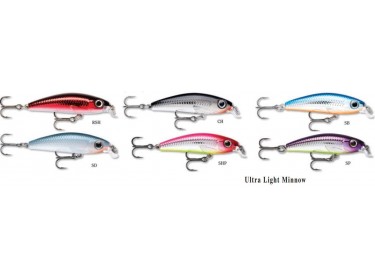 Ψαράκια Rapala ULTRA LIGHT MINNOW