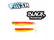 Ψαράκι σιλικόνης FIIISH  BLACK MINNOW COMBO #2 