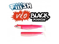 Ψαράκι σιλικόνης FIIISH  BLACK MINNOW COMBO #3