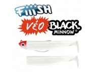 Ψαράκι σιλικόνης FIIISH  BLACK MINNOW COMBO #3