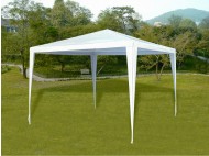 Κιόσκι Gazebo ΡΕ Λευκό (μουσαμάς) 3X3