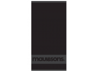 Πετσέτα θαλάσσης microfiber με σχέδιο 80x170cm μαύρη MAUI&SONS